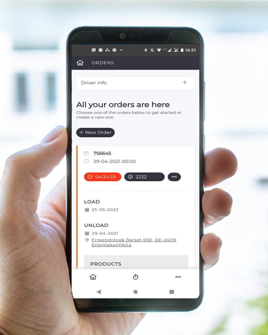 stra.com chaufførapp logistik transport ro på vejskat ruteplanlaegning